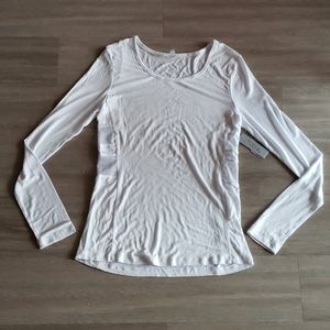 Glitz White Long Sleeve